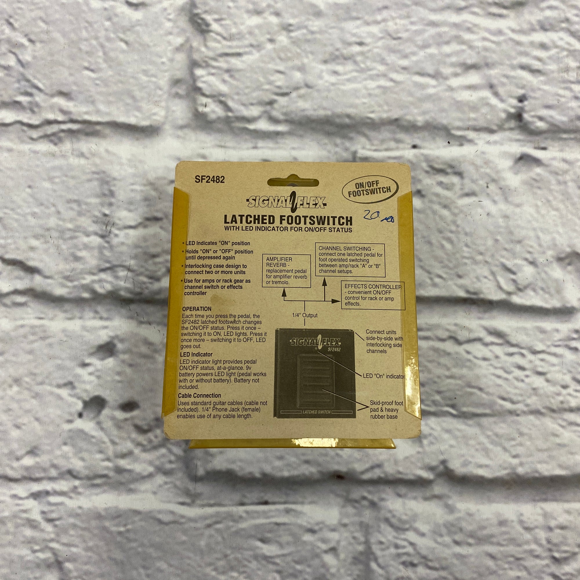 Signal Flex Latched Footswitch