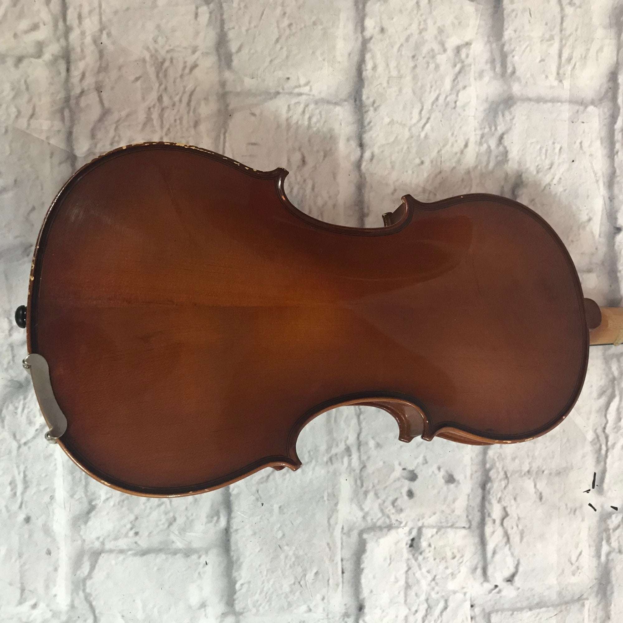 Knitting P19KT 3/4 Sized Violin w Case and Bow As-Is