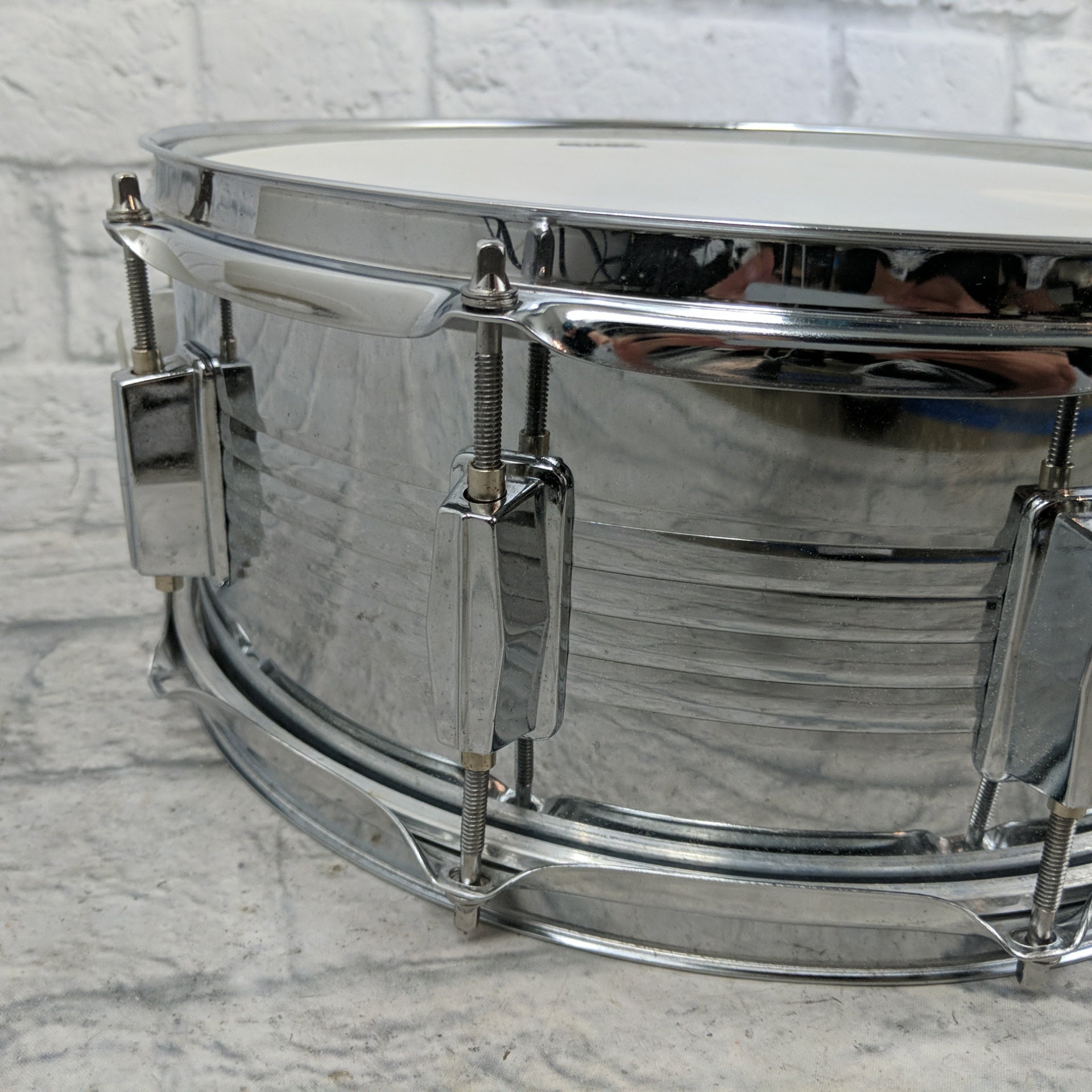 Chrome 14" Steel Snare Drum
