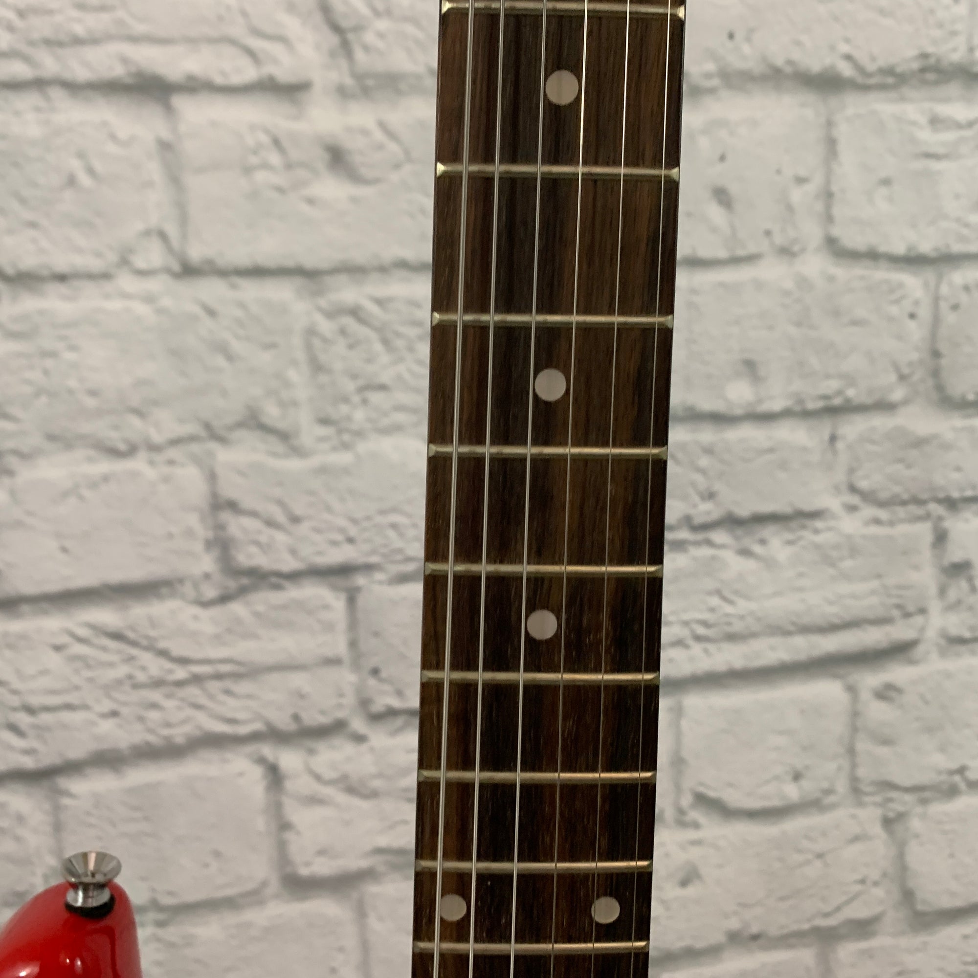Nashville Guitar Works 130 Double Cutaway - Red, Rosewood Fretboard