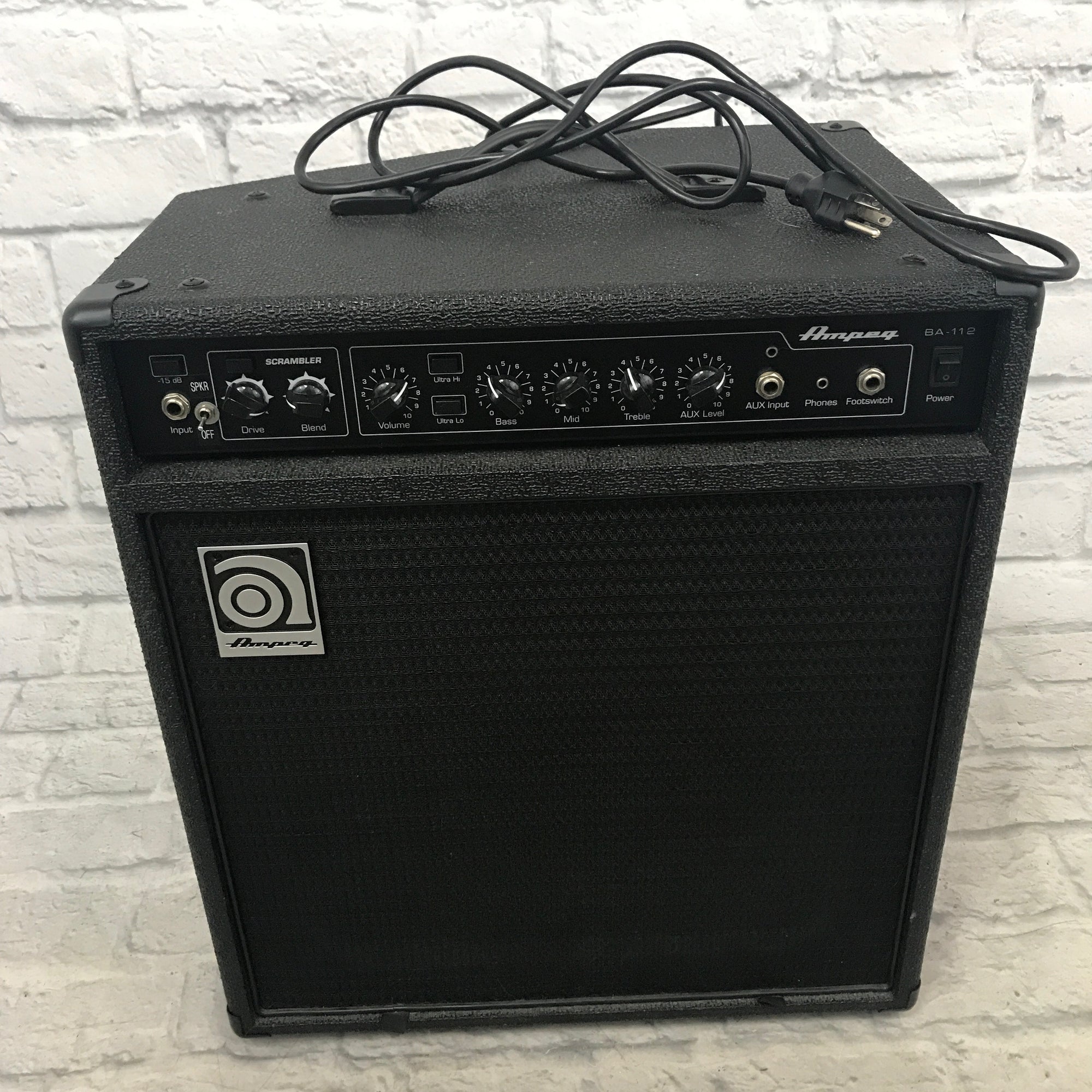 Ampeg BA-112 Bass Combo Amplifier - Evolution Music