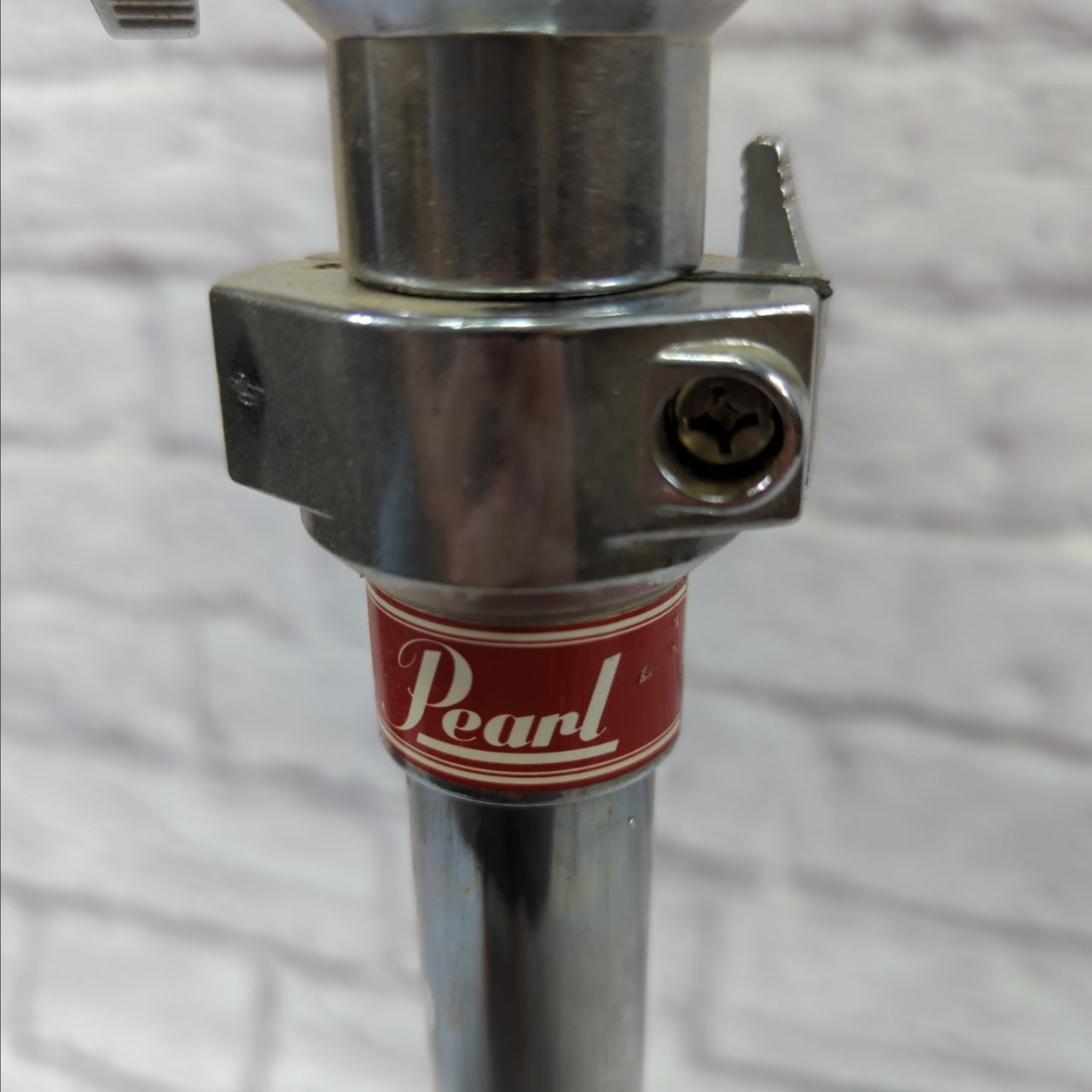 Pearl Heavy Duty Double Braced Boom Cymbal Stand with Tilter and Counterweight 1980s Red Label