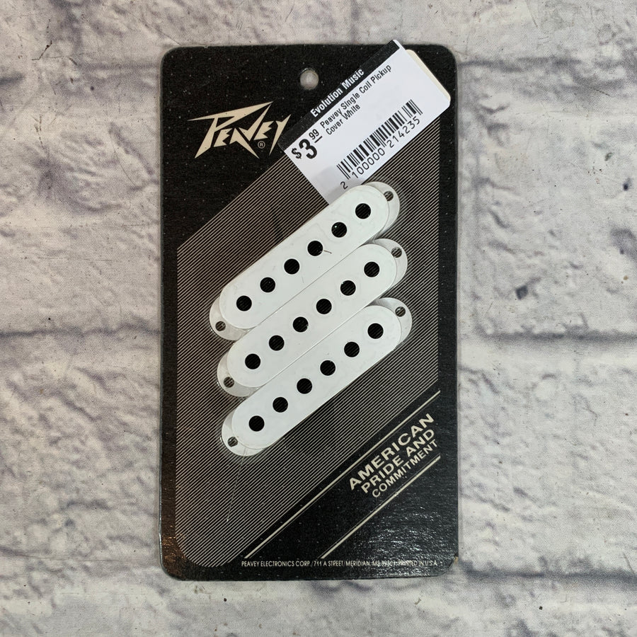 Peavey Single Coil Pickup Cover White