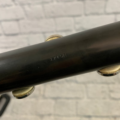 Three Star Bb Flat Ebonite Clarinet w/ Case