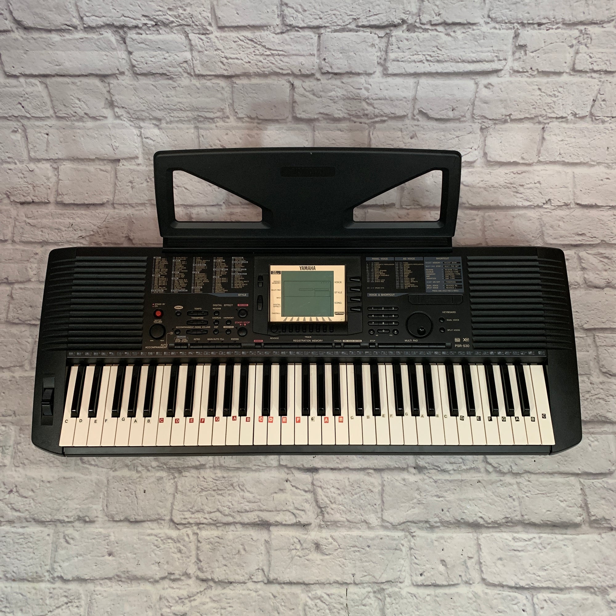 Yamaha PSR-530 Keyboard Workstation - Evolution Music