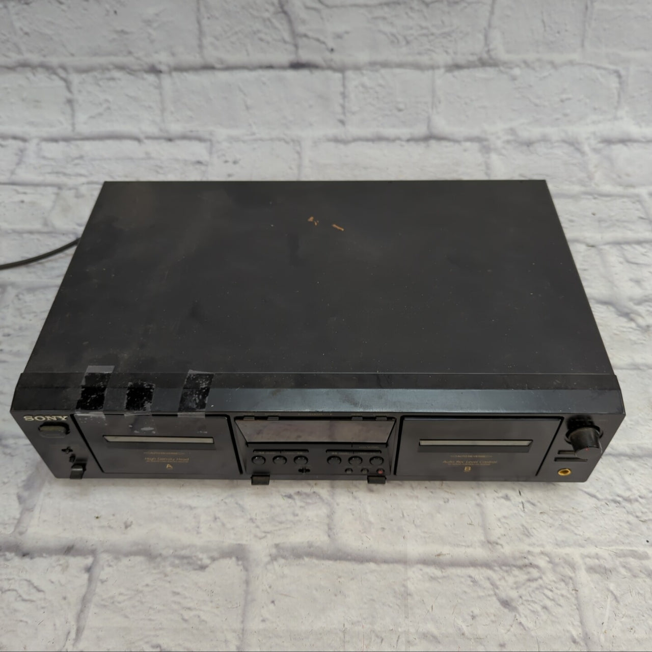 Sony TC-WE475 Dual Cassette Deck As Is