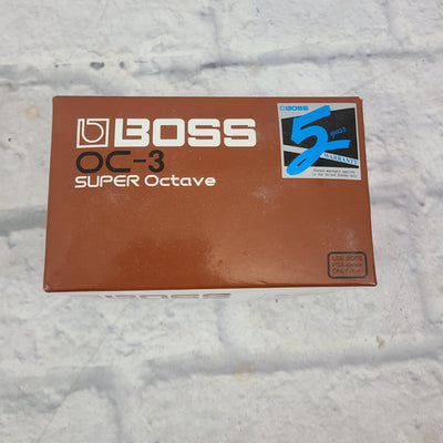 Boss OC-3 Super Octave Pedal w/ Box