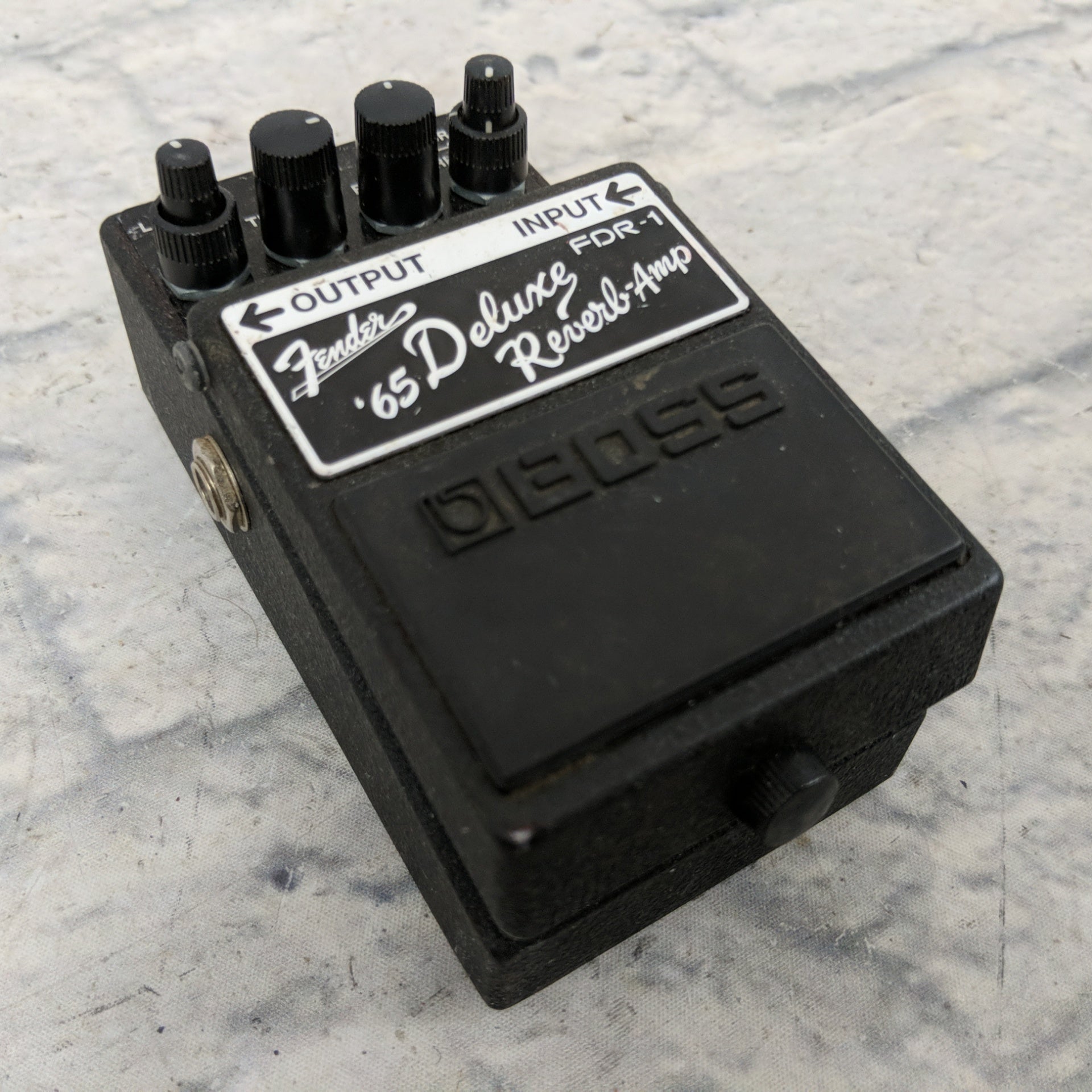 boss deluxe reverb pedal Boss FDR-1 Fender '65 Deluxe Reverb Amp Pedal