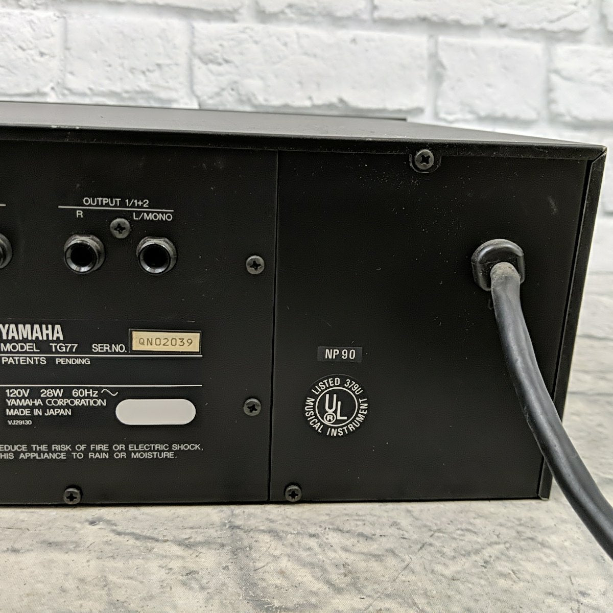 ☆美品 ヤマハ TG77 音源モジュール シンセサイザー トーンジェネレーター YAMAHA TG77 Tone Generator Synthesizer Sound Module | eBay