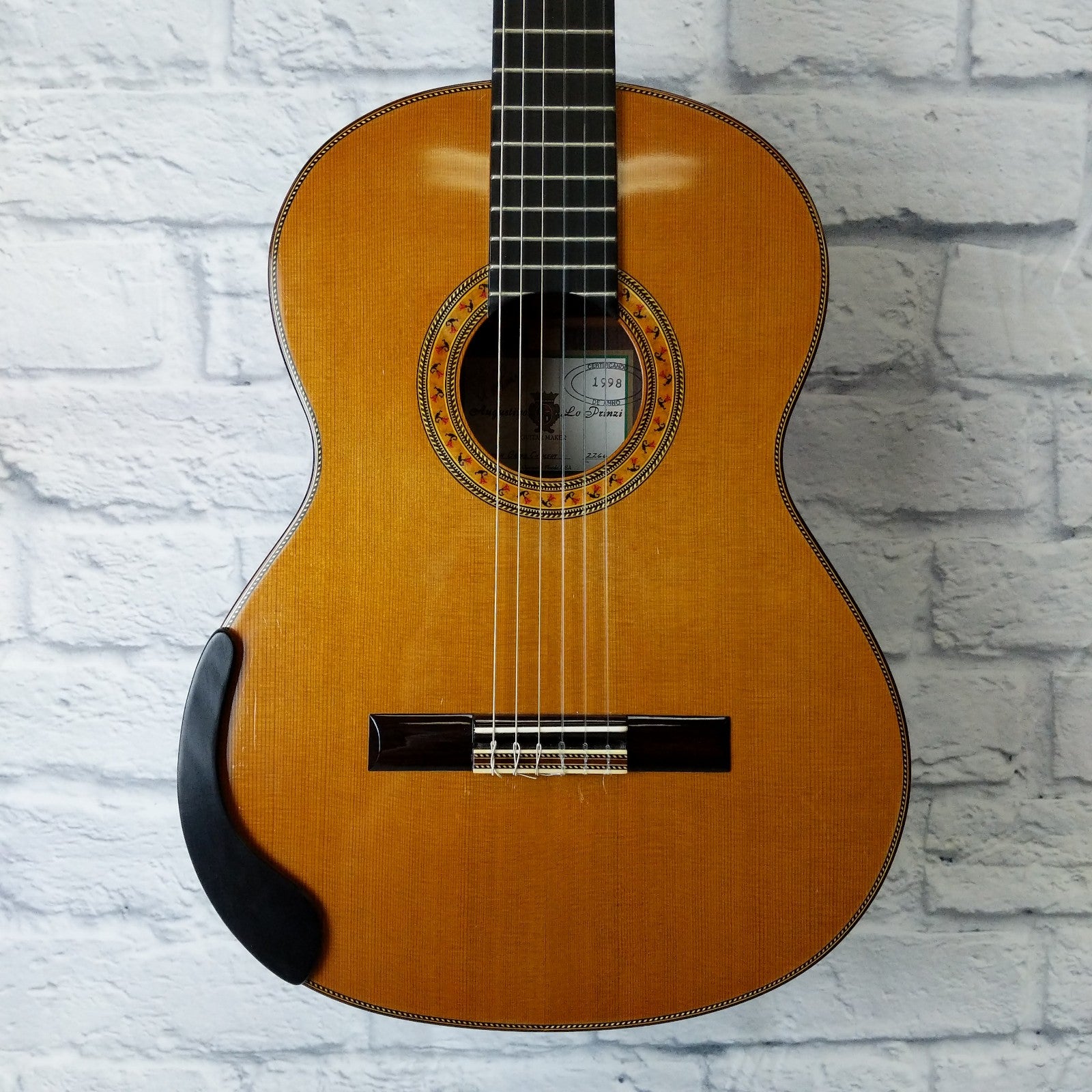 Augustino LoPrinzi Spanish Grand Concert Classical Acoustic Guitar