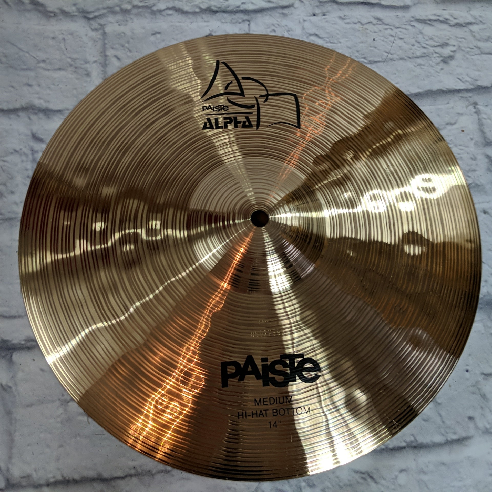 Paiste 14" Alpha Medium Hi Hat Cymbals