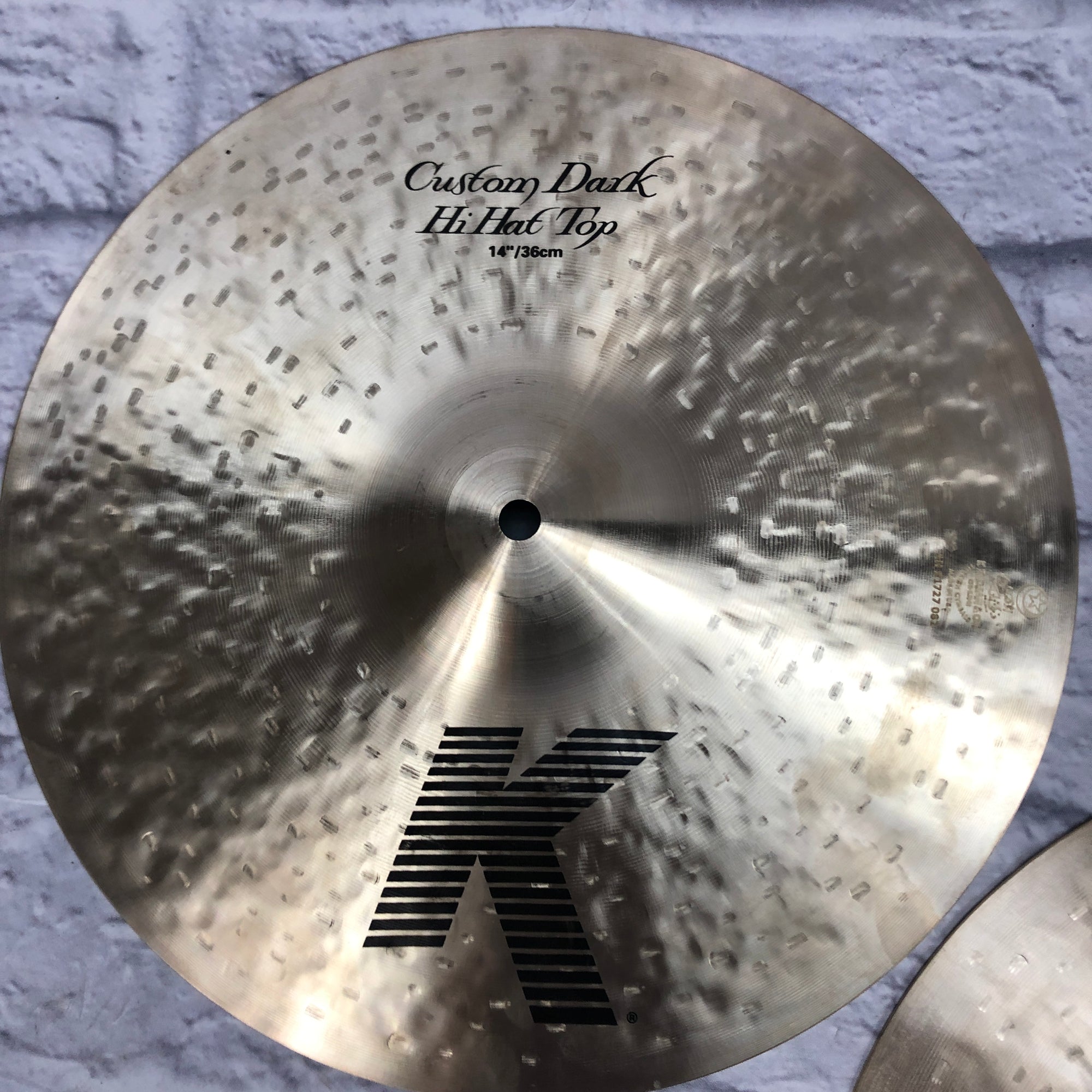 Zildjian 14in K Custom Dark Hi Hat Cymbal Pair