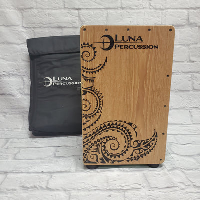 Luna LCAJON Cajon with bag - Green