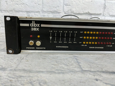 Vintage DBX 3BX 3 Band Dynamic Range Extender 1970s