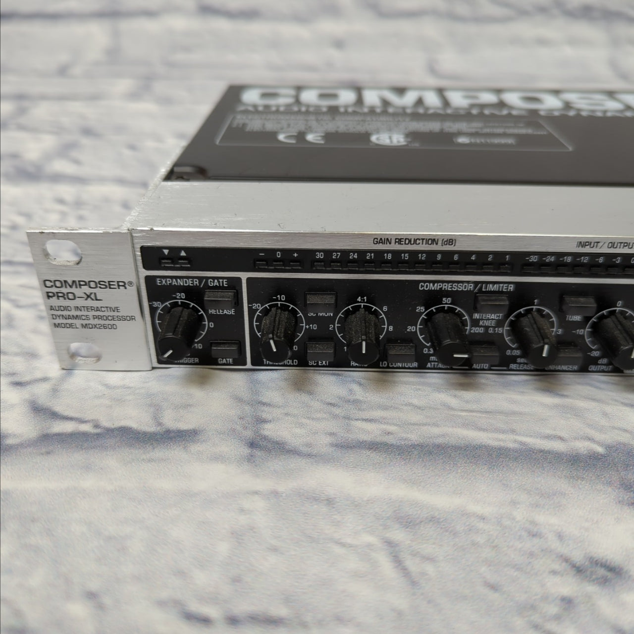 Behringer MDX2600 Composer Pro-XL Rack Compressor / Limiter