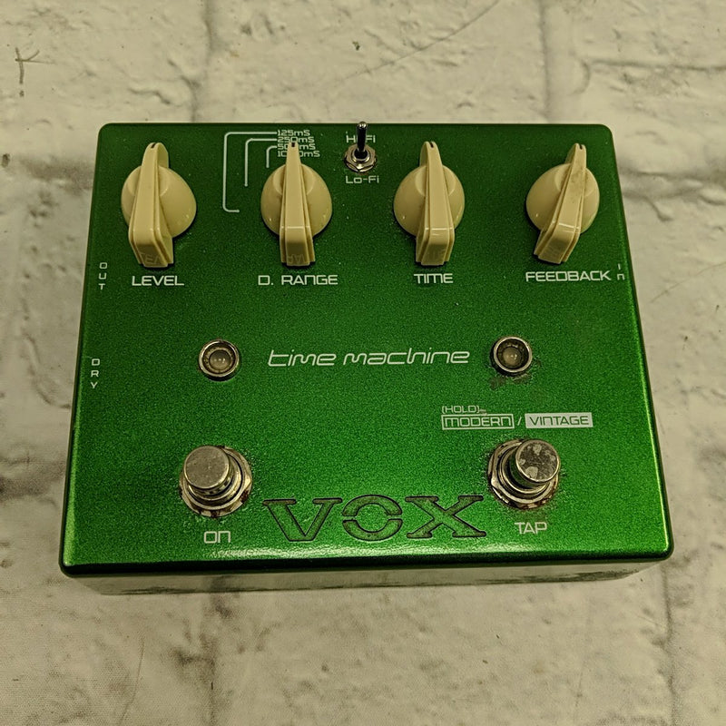 Vox Time Machine Joe Satriani Delay Pedal - Evolution Music