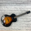 Loar LH301T Thin Body Archtop Electric Guitar Vintage Sunburst