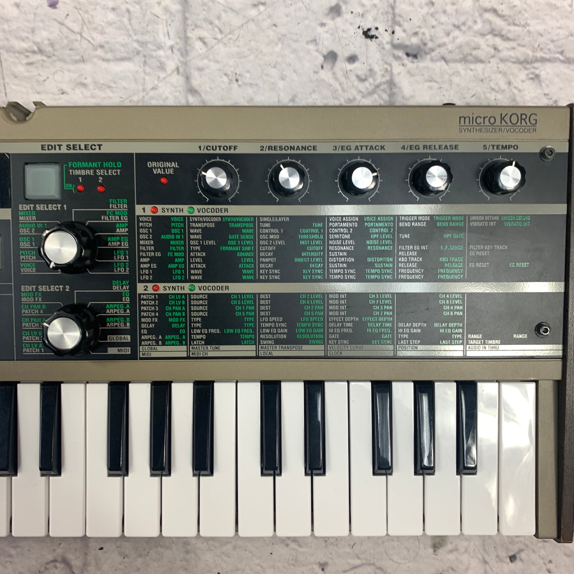 Korg MicroKorg Synthesizer with Gator Bag