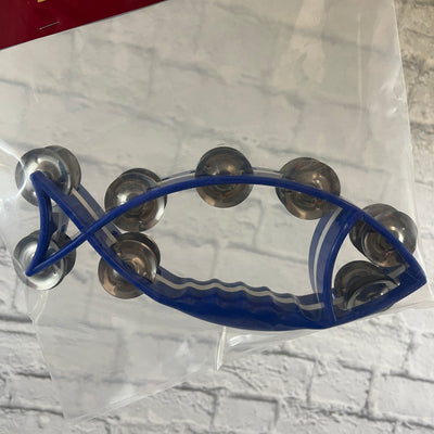 Alice ATB003 Hand-Held Tambourine Blue