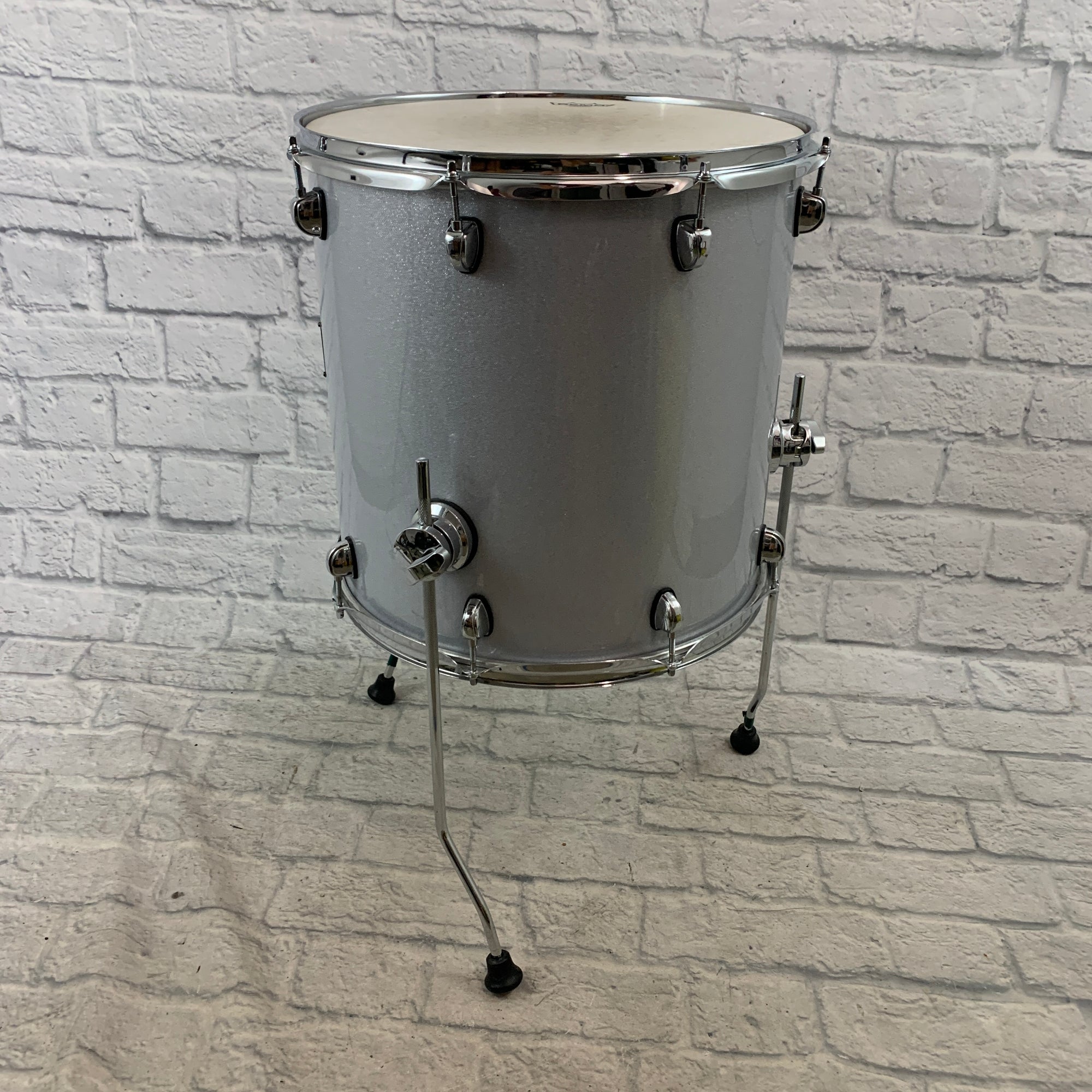 Premier APK Silver Sparkle Drum Kit