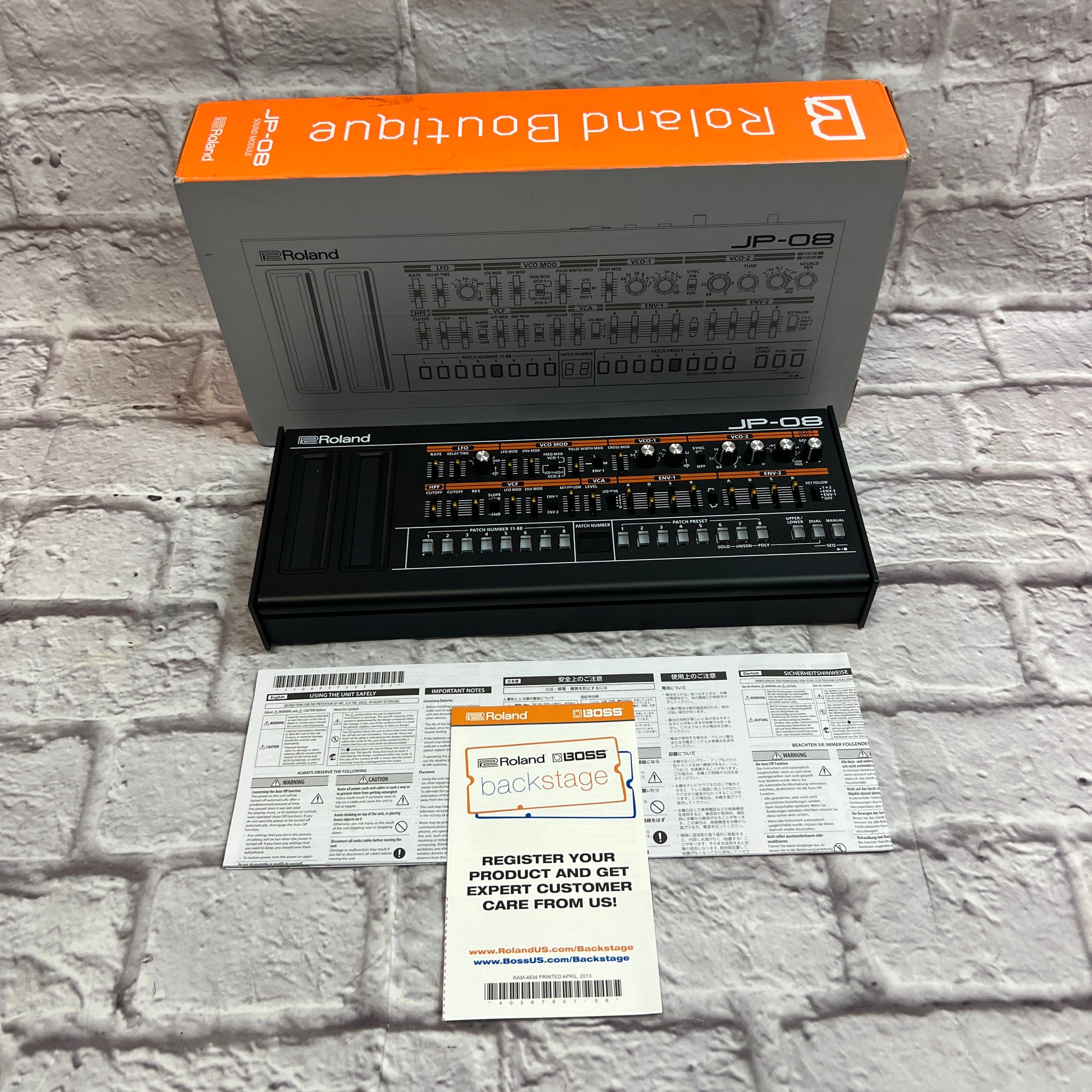 Roland Boutique JP-08 Synthesizer Module