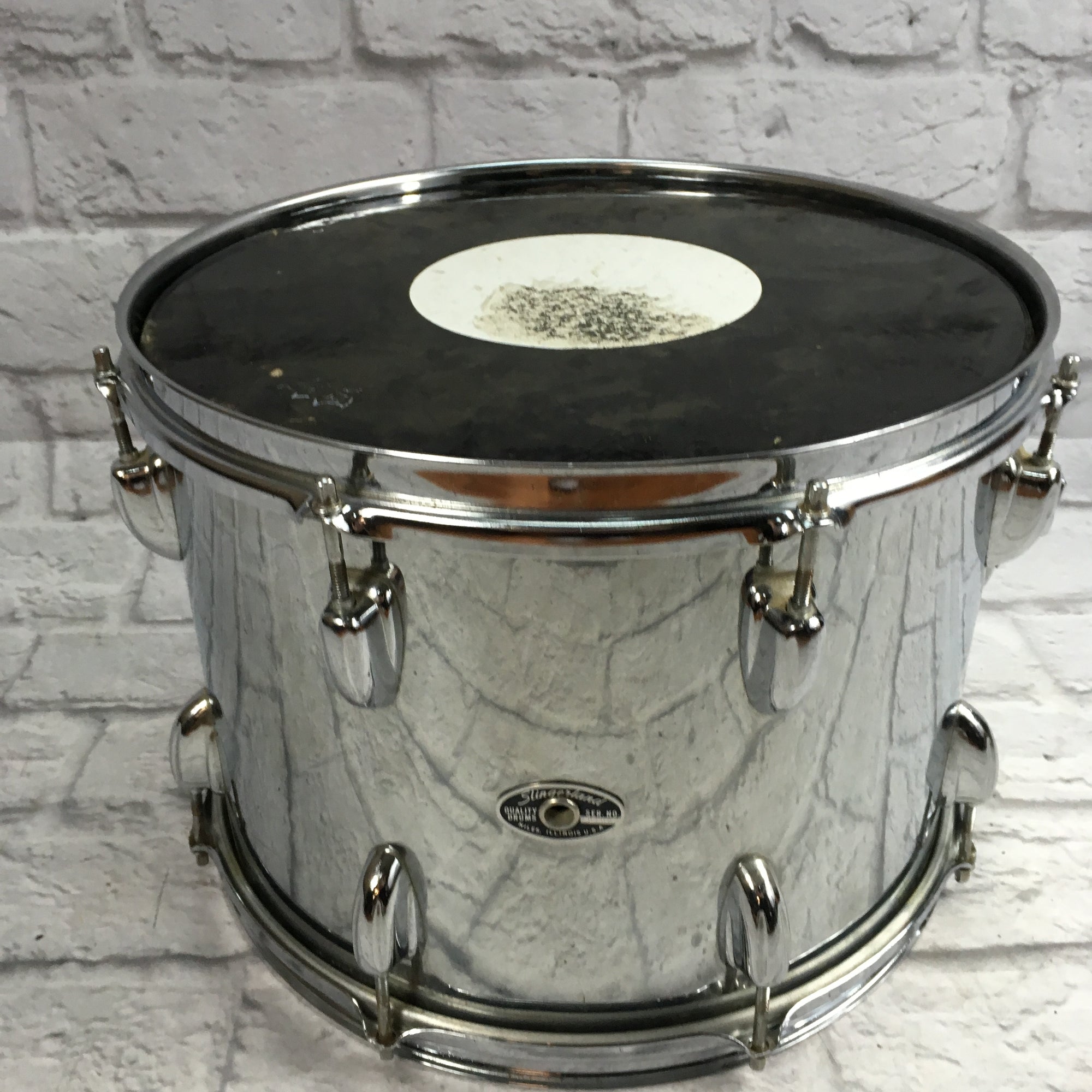 Vintage Slingerland 14x10 Chrome Tom