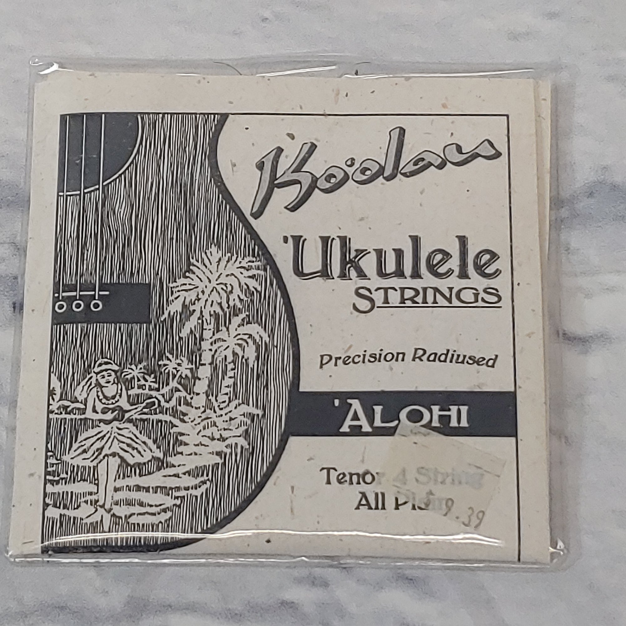 Ko'olau Precision Radiused Alohi Tenor 4 String All Plain Ukulele Strings