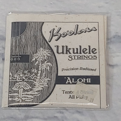 Ko'olau Precision Radiused Alohi Tenor 4 String All Plain Ukulele Strings