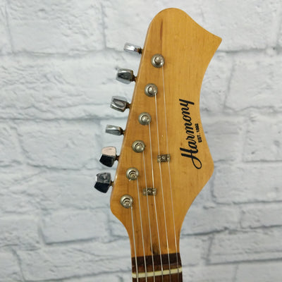 Harmony Electric Guitar Black Model 02814