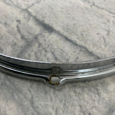 Vintage Slingerland Radio King 13" 6 Lug Engraved Drum Hoop