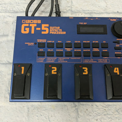 Boss GT-5 Guitar Effects Processor - Evolution Music