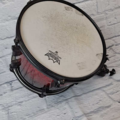 Sonar Force 3007 red to black fade sparkle drum kit