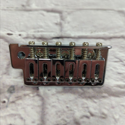 Unknown Stratocaster Tremolo Bridge Block with Saddles