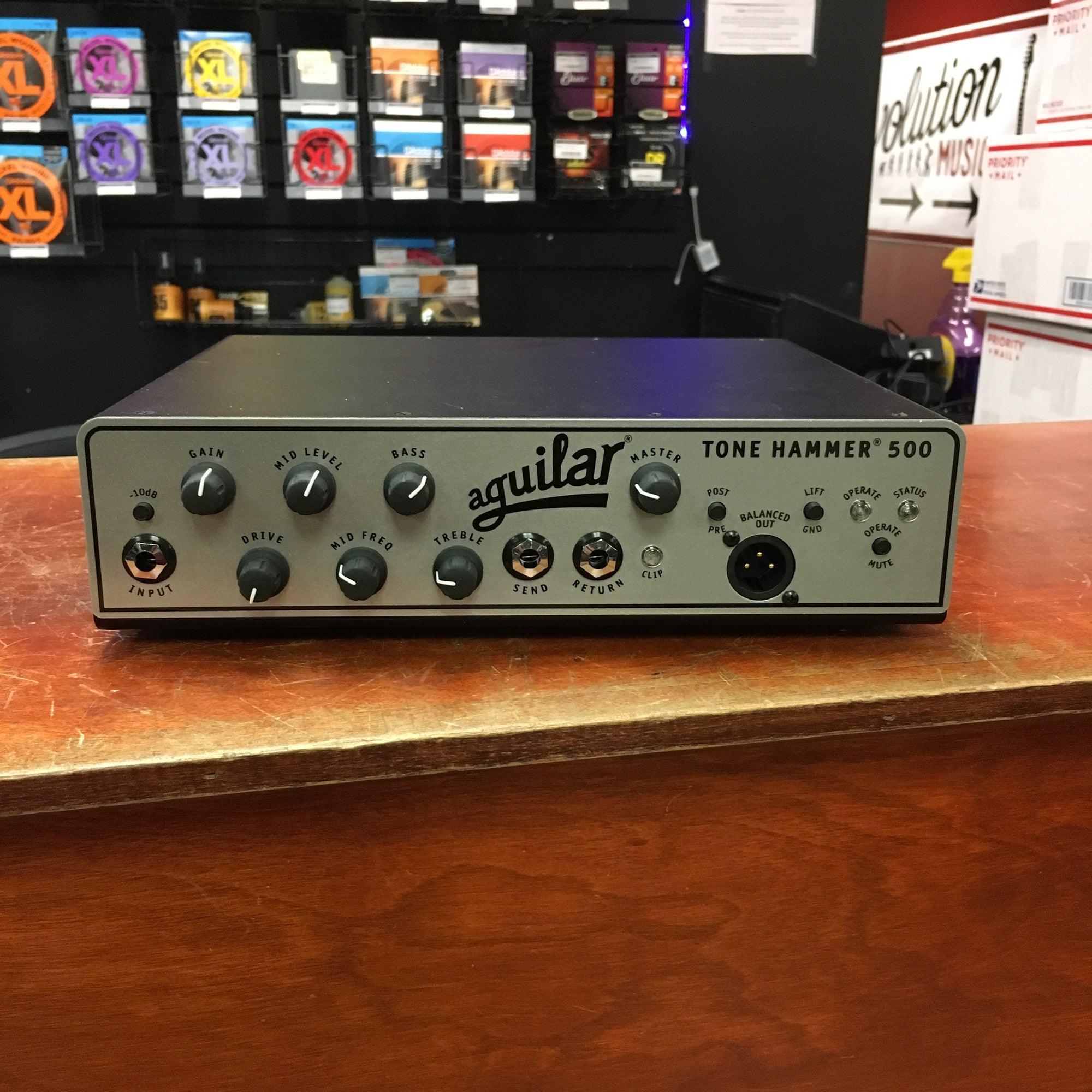 Aguilar Tone Hammer 500 Bass Amplifier Head