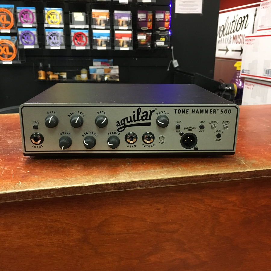 Aguilar Tone Hammer 500 Bass Amplifier Head