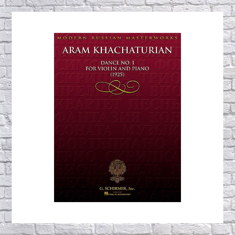 G. Schirmer Aram Khachaturian - Dance No. 1 For Violin And Piano (1925) String Series Softcover By Aram Khachaturian