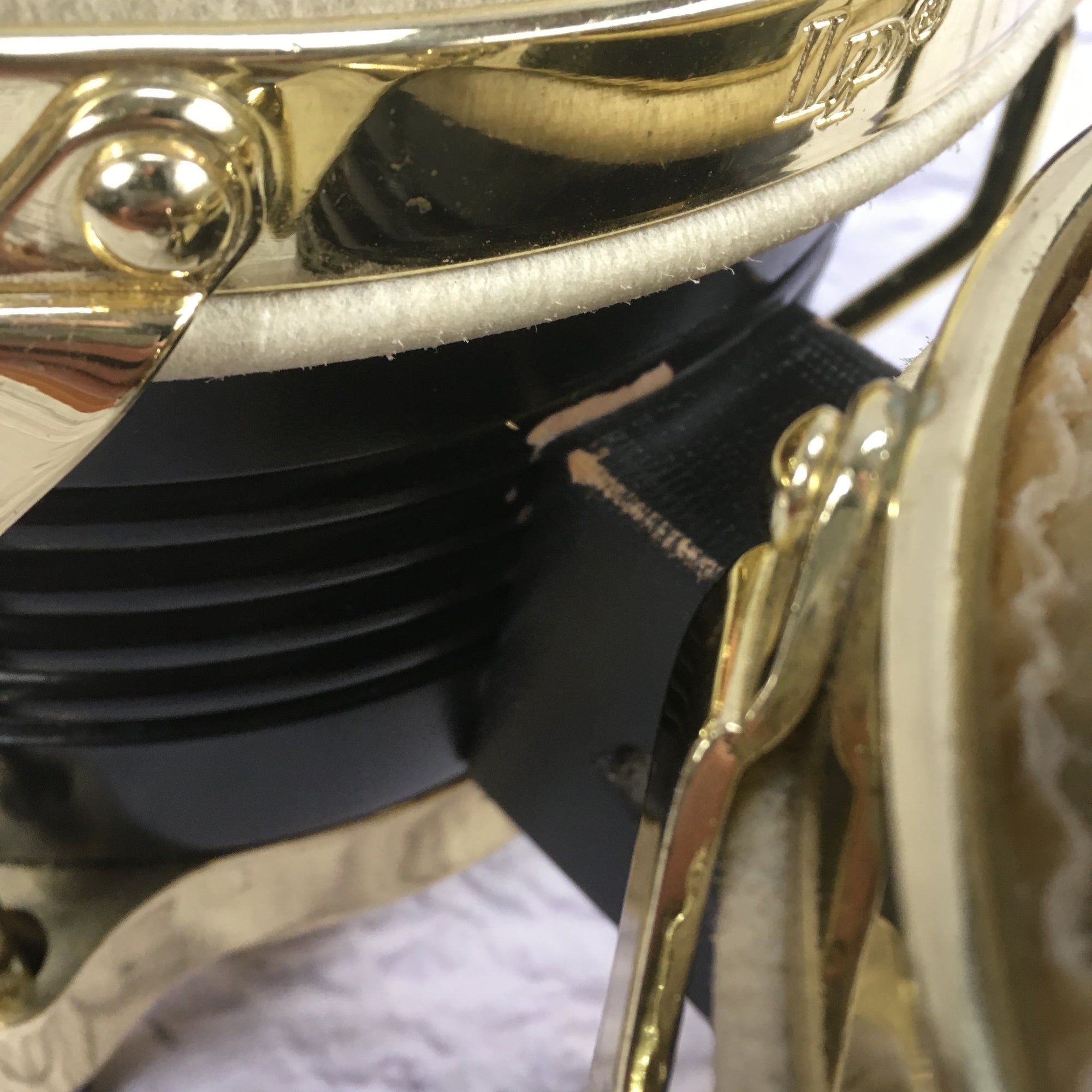Latin Percussion Black Gold Bongos As Is