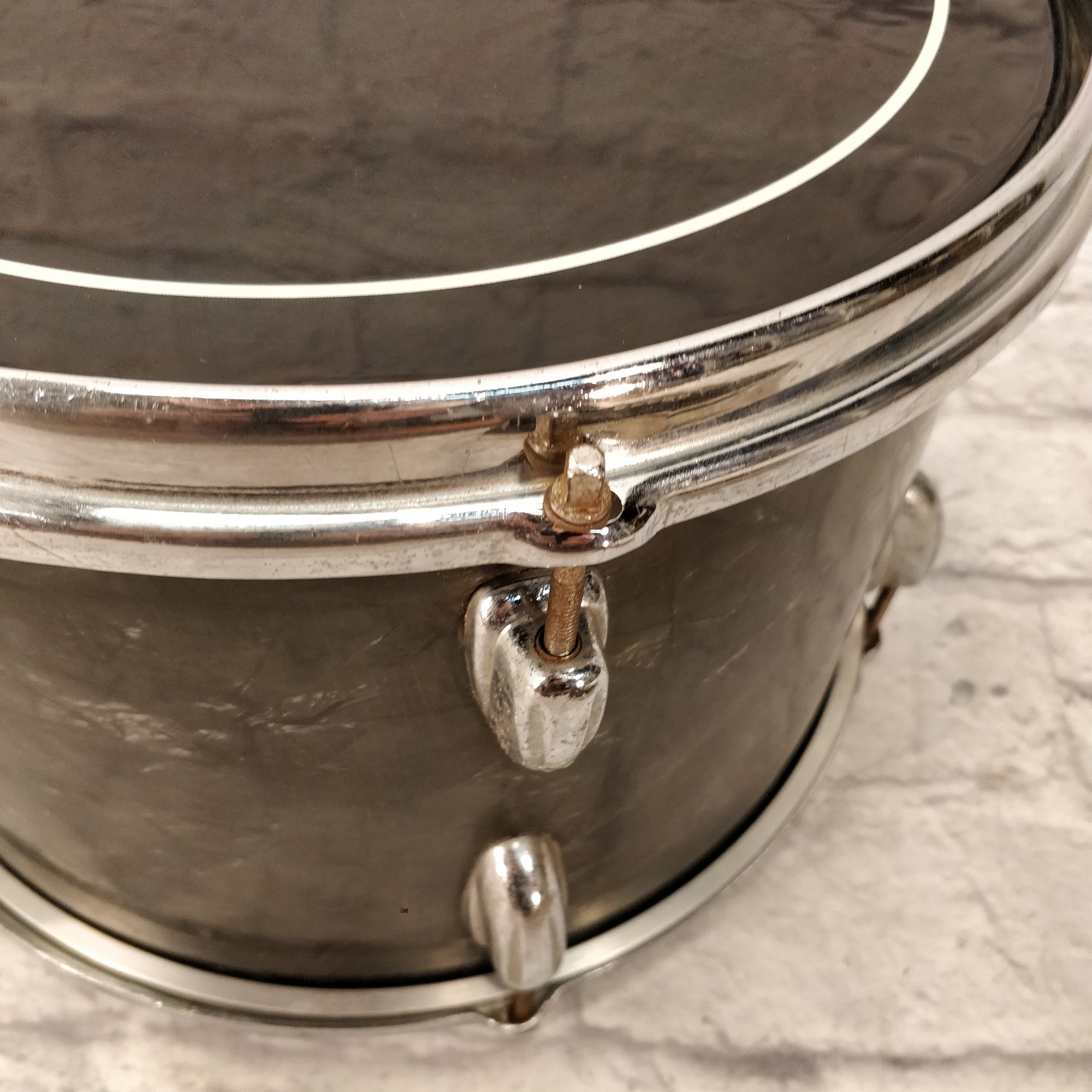 Vintage 1959 Slingerland Rack Tom 13x9 Black Diamond Pearl