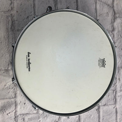 Pearl 14 x 5 Chrome Over Steel Snare Drum Vintage 1970s