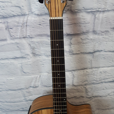 Willow Creek AGZZC Acoustic/Electric Guitar - Natural Satin