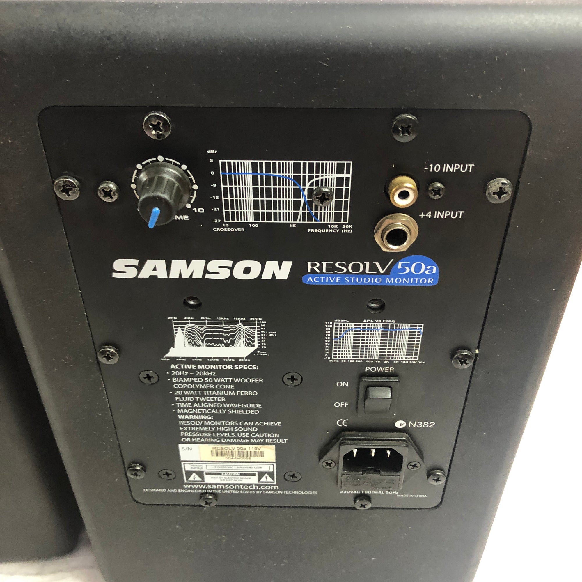 Samson Resolv 50A Active Studio Monitor Pair - Evolution Music