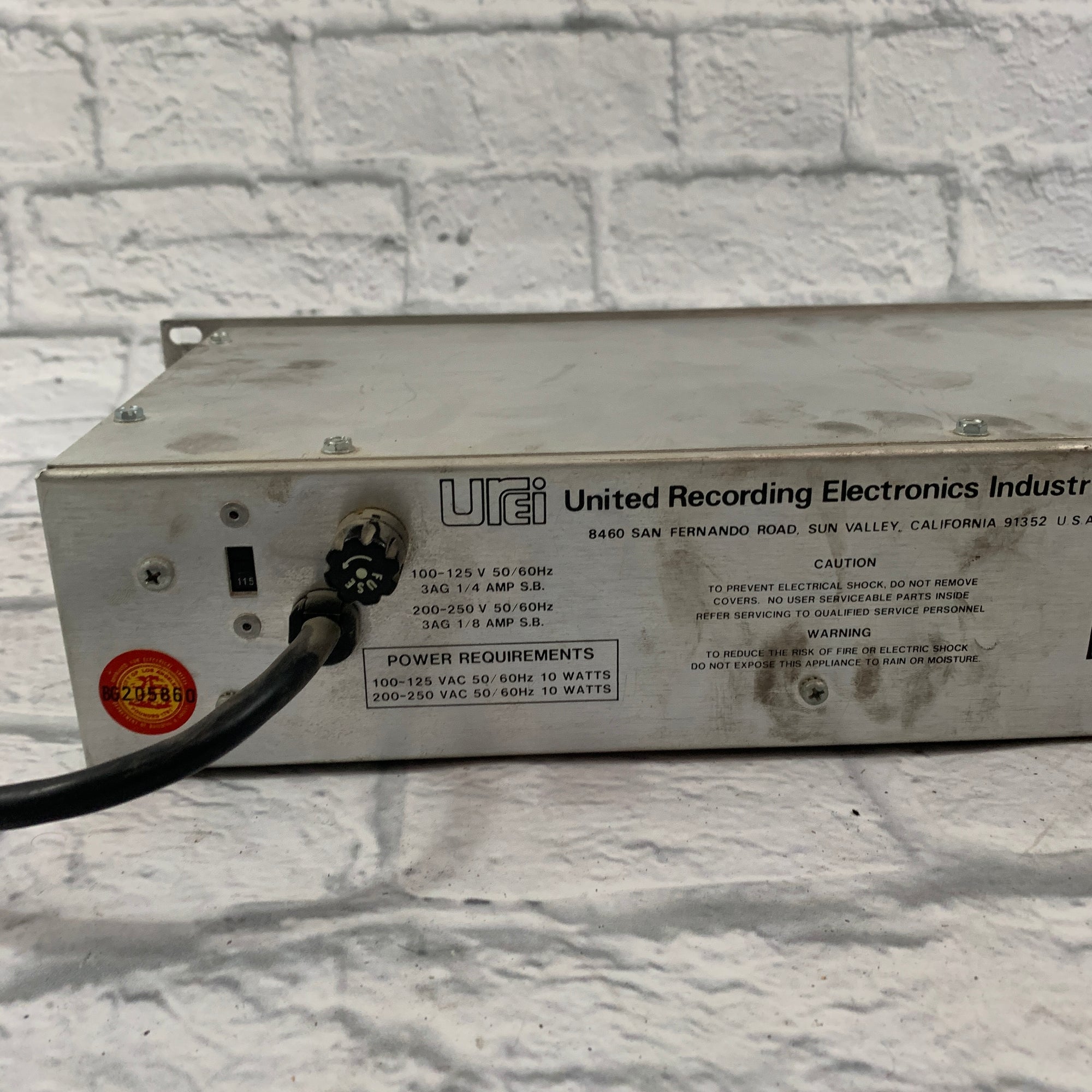 Urei EQ 537 31-Band Graphic Equalizer
