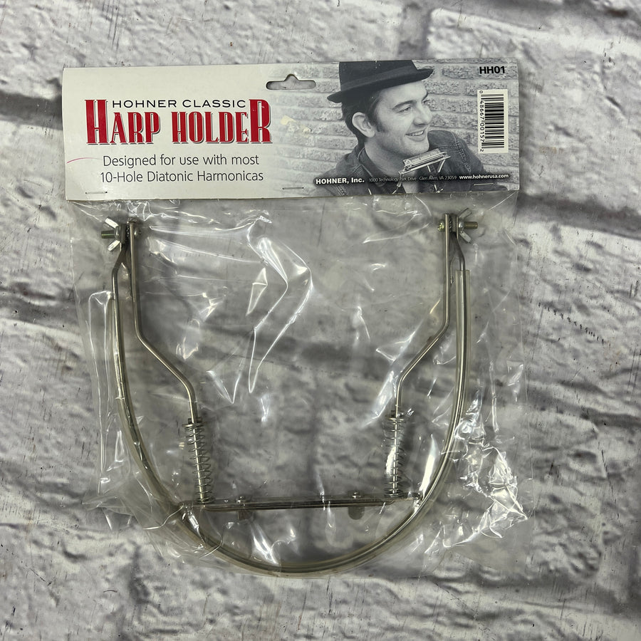Hohner Classics Harp Holder Designed For Use With Most 10-Hole Diatonic Harmonicas Harmonica Holder