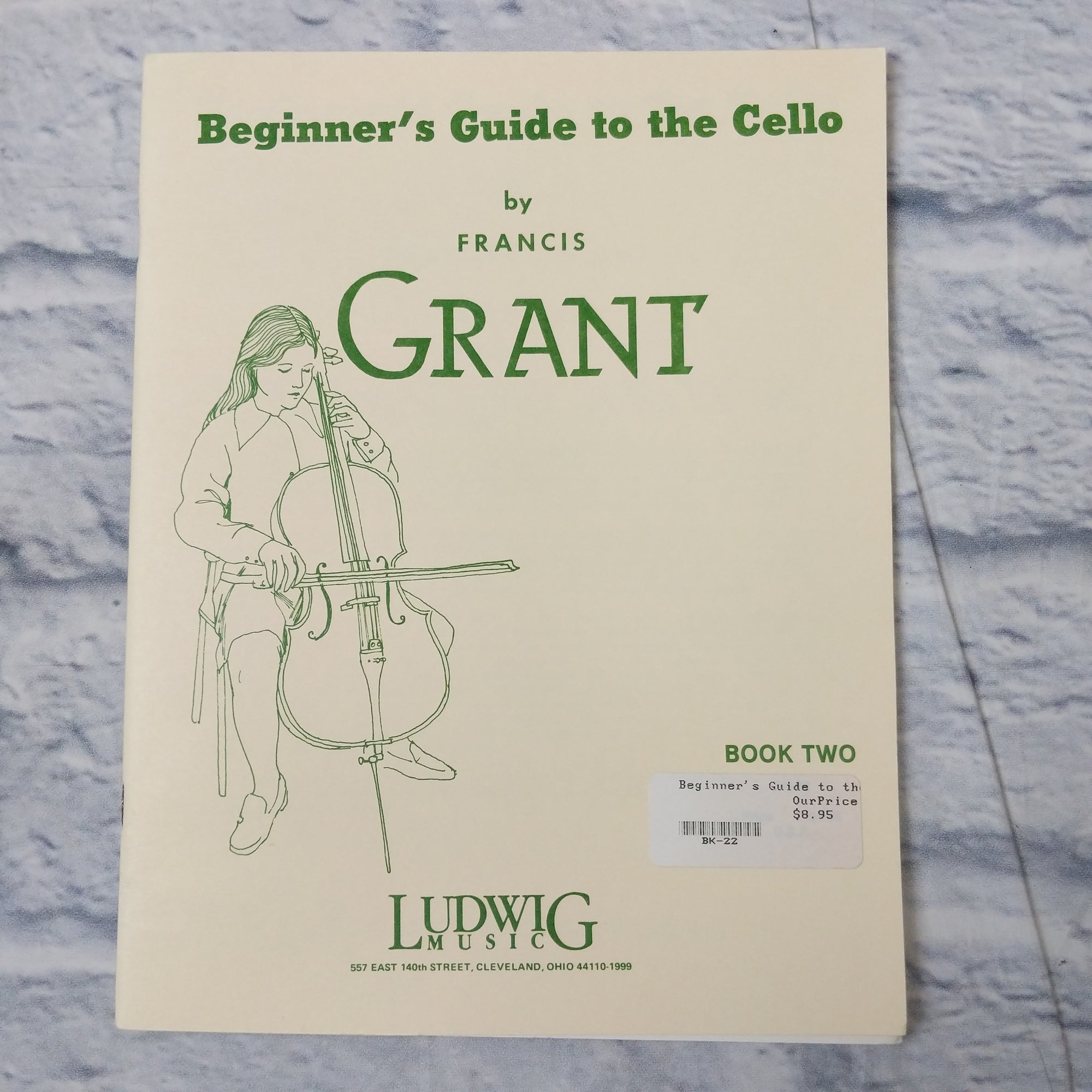 Beginner's Guide to the cello by Francis Grant Book 2