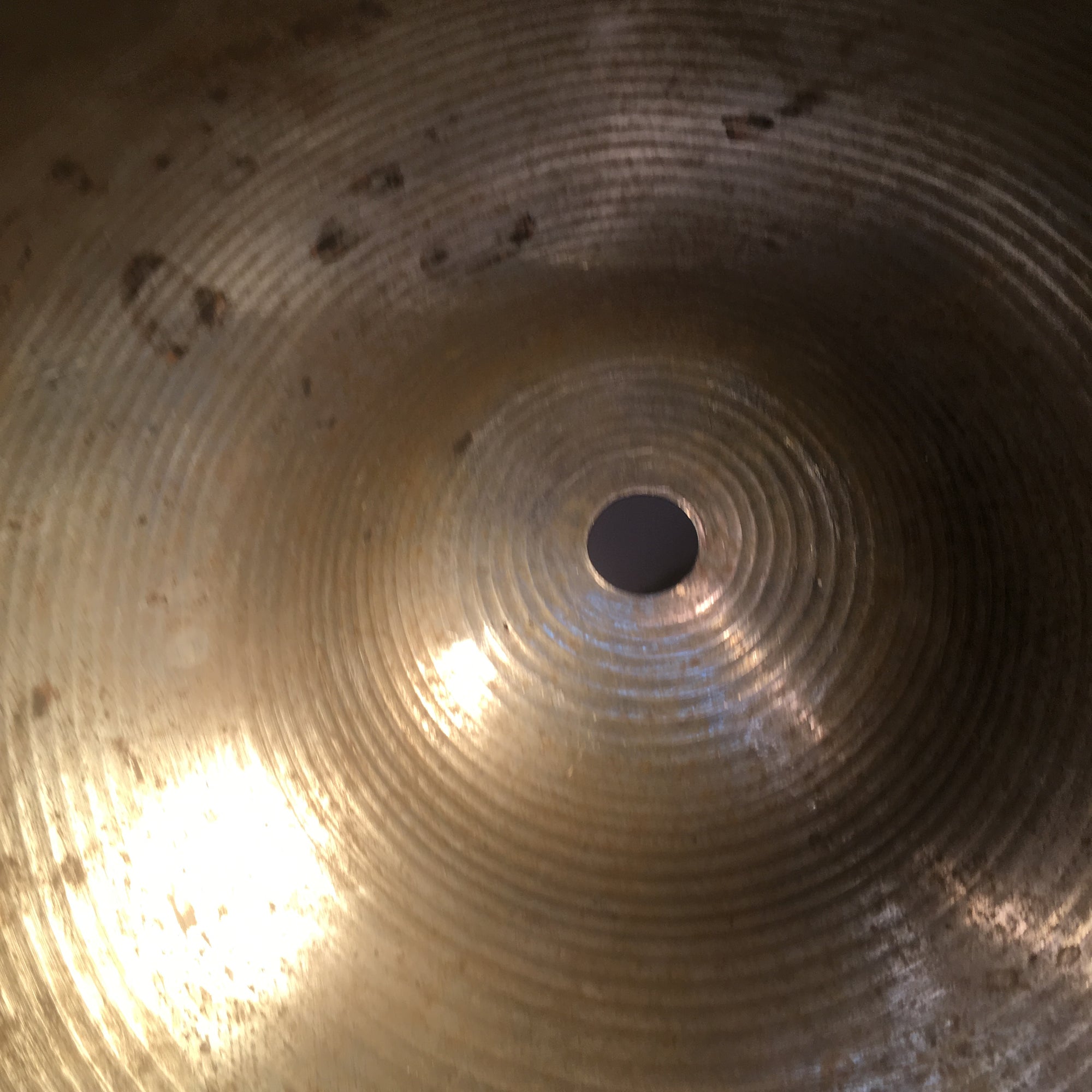 Vintage 1960s Ludwig Standard Paiste 14 Inch Hi Hat Cymbals