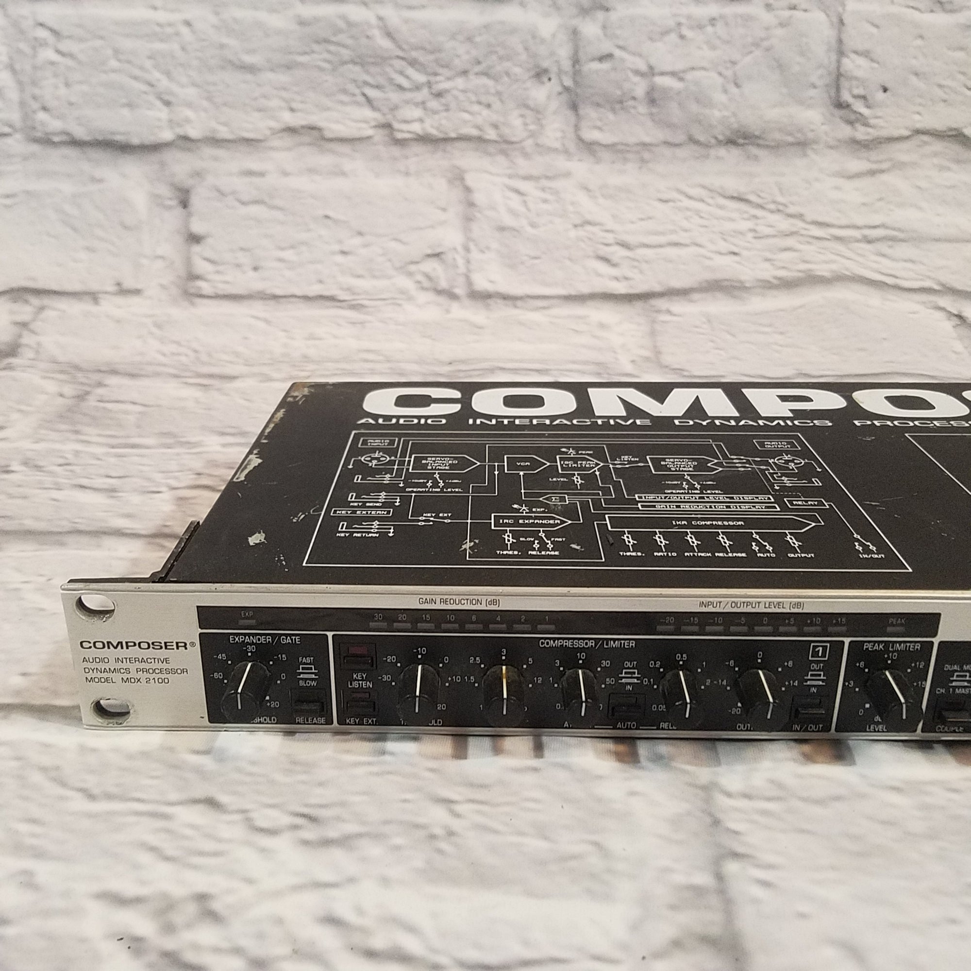 Behringer MDX 2100 Composer Dynamics Processor Rack Compressor