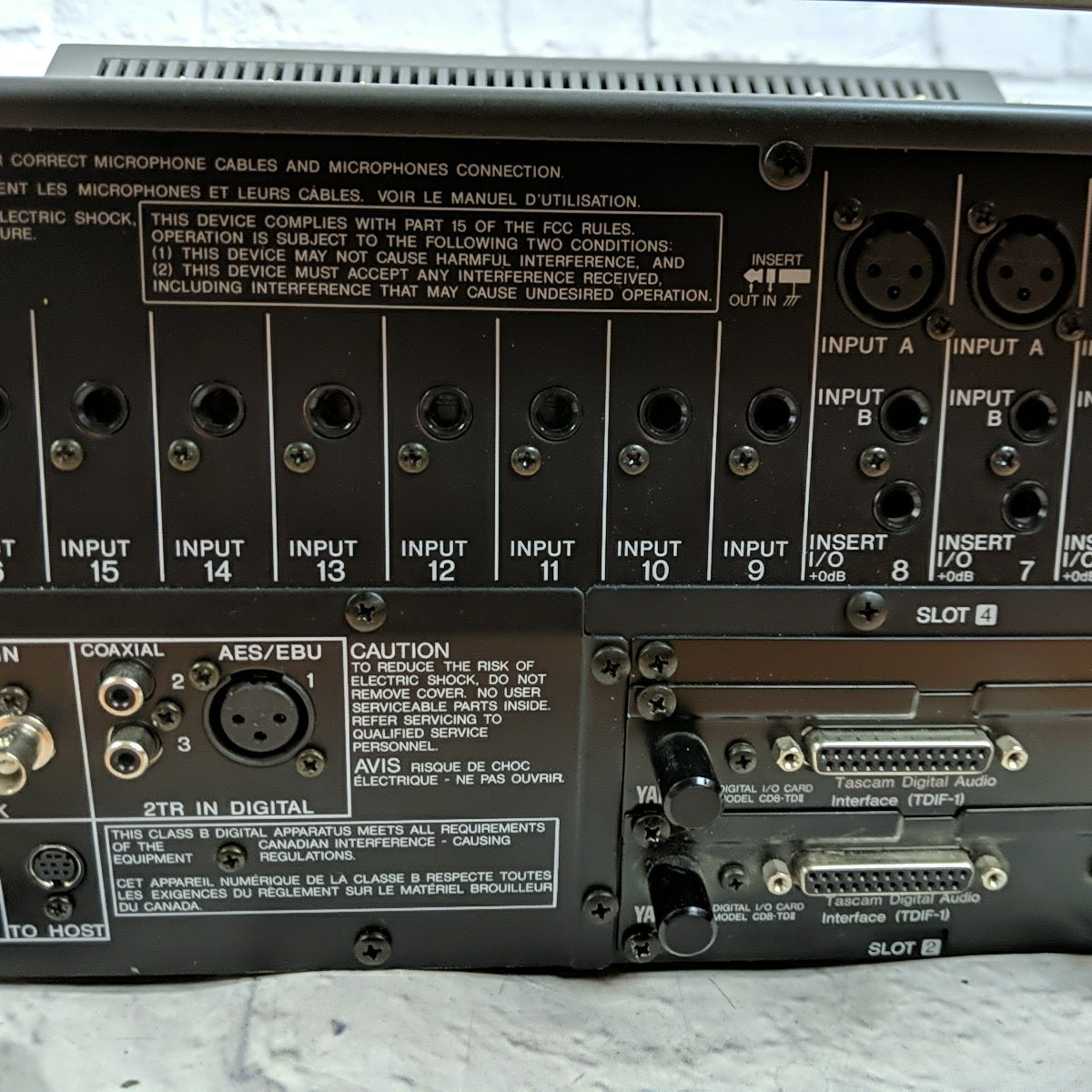 Yamaha O2R Digital Mixing Recording Console