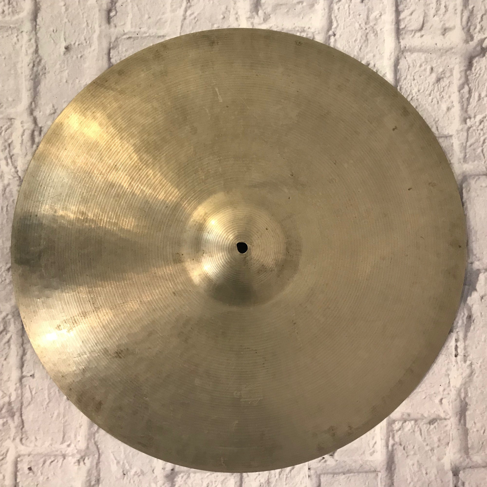 Vintage 1960s Ludwig Paiste 22in Crash Ride Cymbal