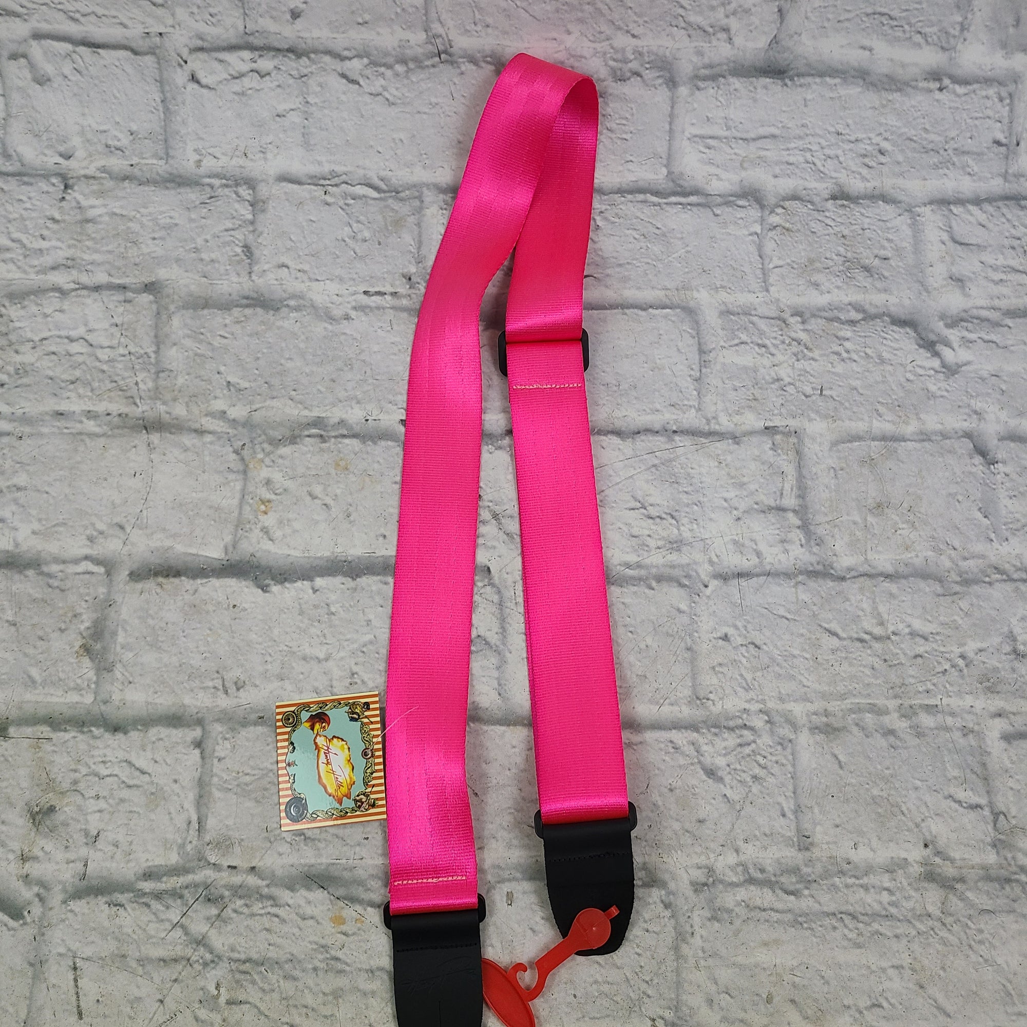 Henry Heller HSBL2 Hot Pink Guitar Strap