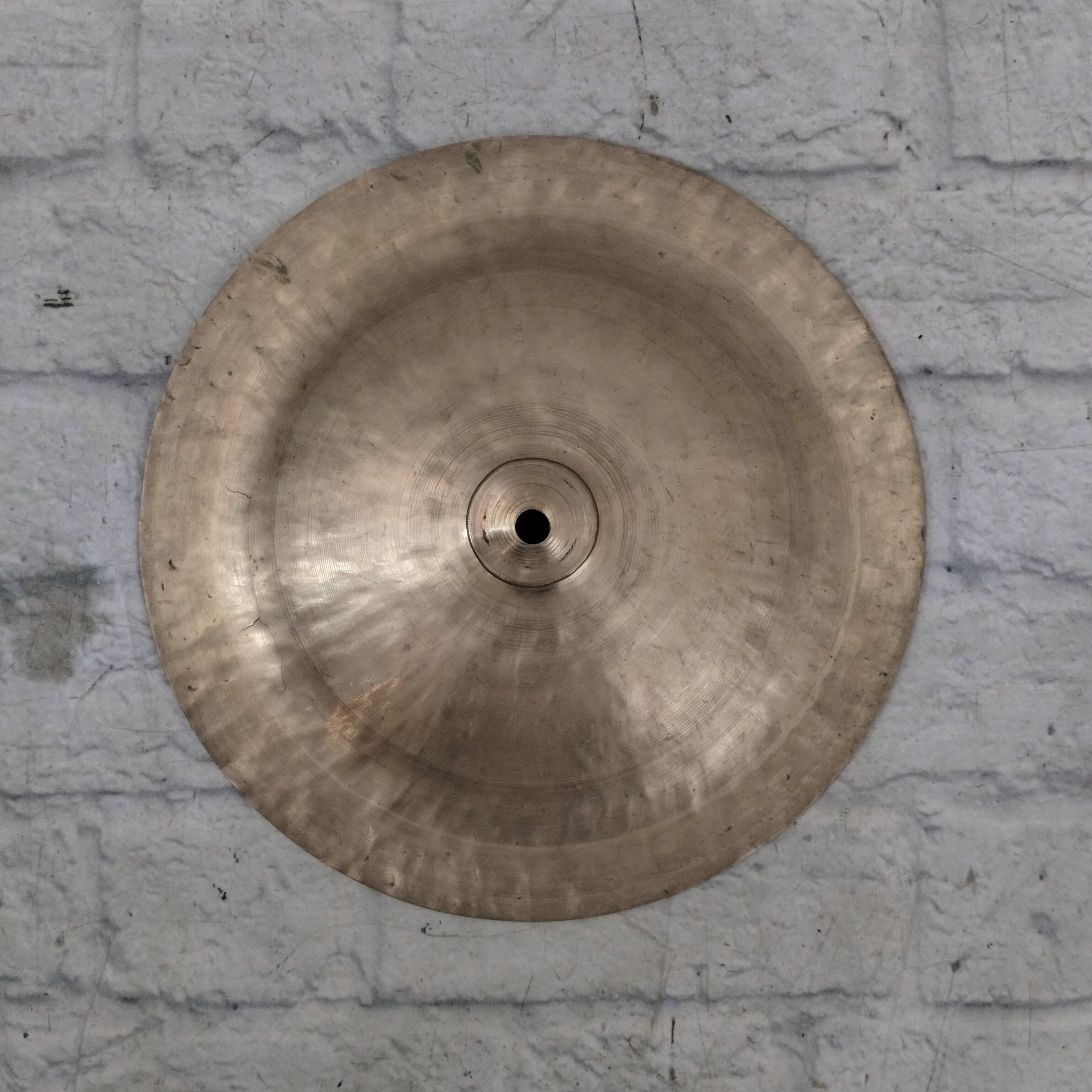 Unknown w/ "Top Bell" Splash Cymbal